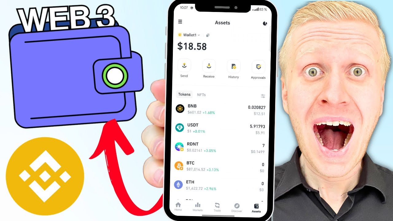 Как перевести средства из кошелька Binance Web3 на биржу Binance (2026)