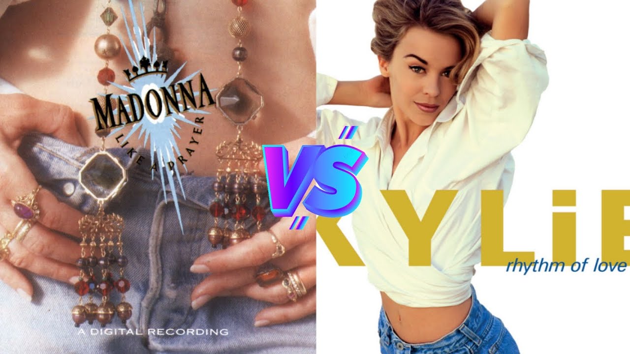 Like a Prayer (Madonna) vs Rhythm Of Love (Kylie Minogue) - Album Battle