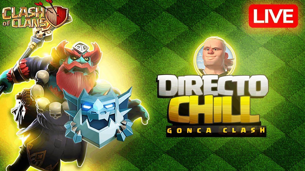 REVISIÓN DE ALDEAS y RANKED en Clash of Clans | Directo | #coc #gonca