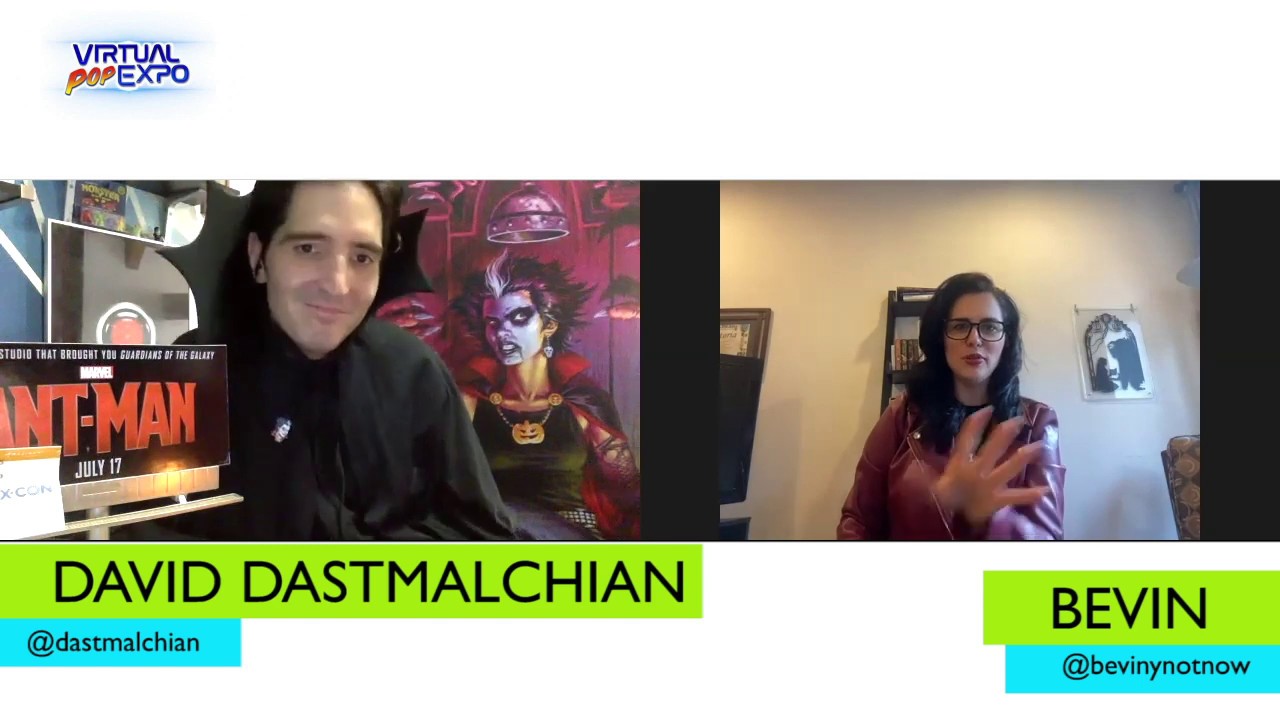 The Virtual Pop Expo: David Dastmalchian