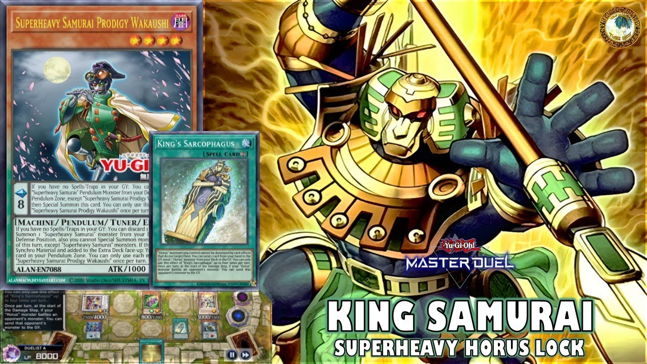 Horus Superheavy Samurai Engine - One Card Lock Combo❗ Superheavy Horus Deck [Yu-Gi-Oh! MASTER DUEL]