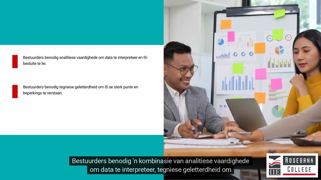 Die noodsaaklike bestuursvaardighede en rolle vir effektiewe deelname aan IS-besluite (LU1/LO2)