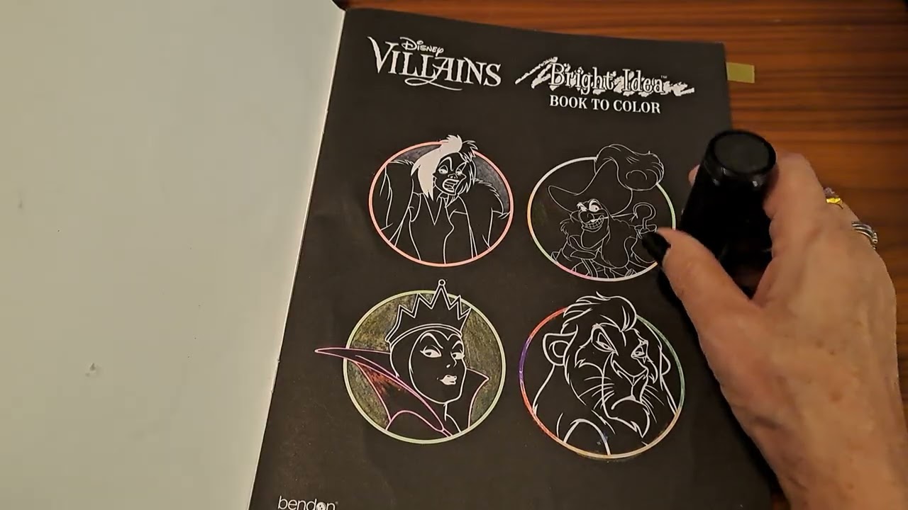 October 2025- finished coloring pages