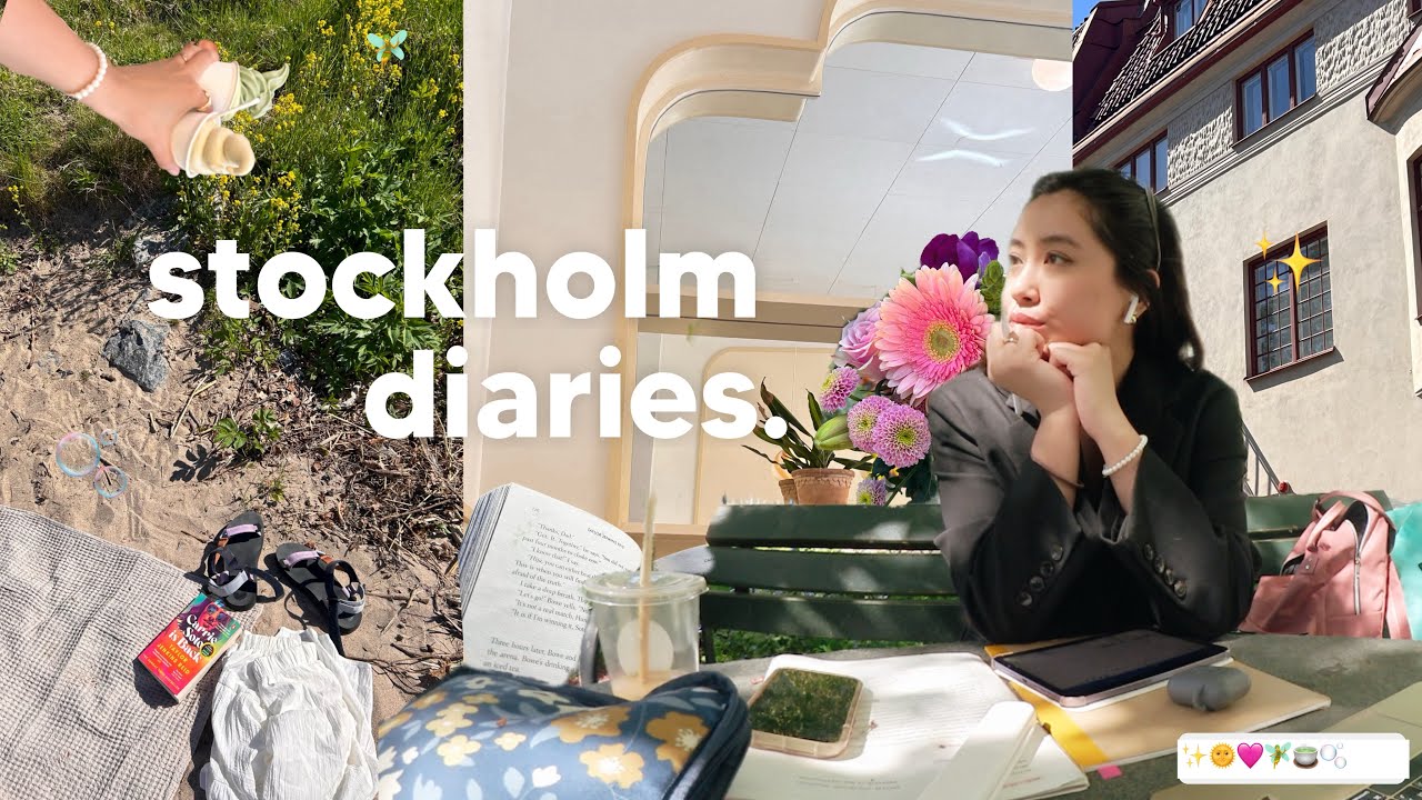 living in stockholm 💌 may, end of spring, exam season & summer 🌞