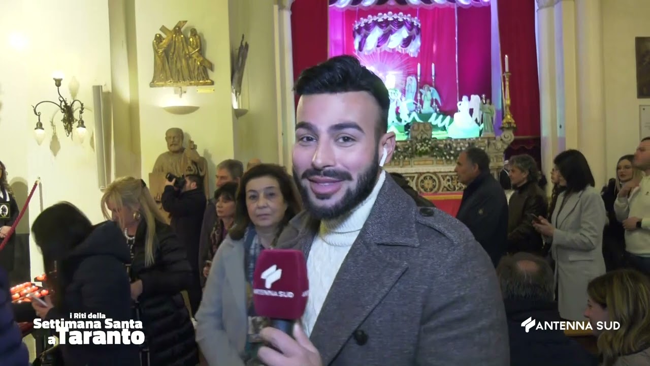 28 MARZO 2024 - RITI DELLA SETTIMANA SANTA TARANTO - LA PROCESSIONE DELL'ADDOLORATA