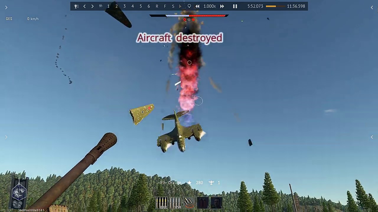 War Thunder | RB |  Flakpanzer IV 'Ostwind gameplay