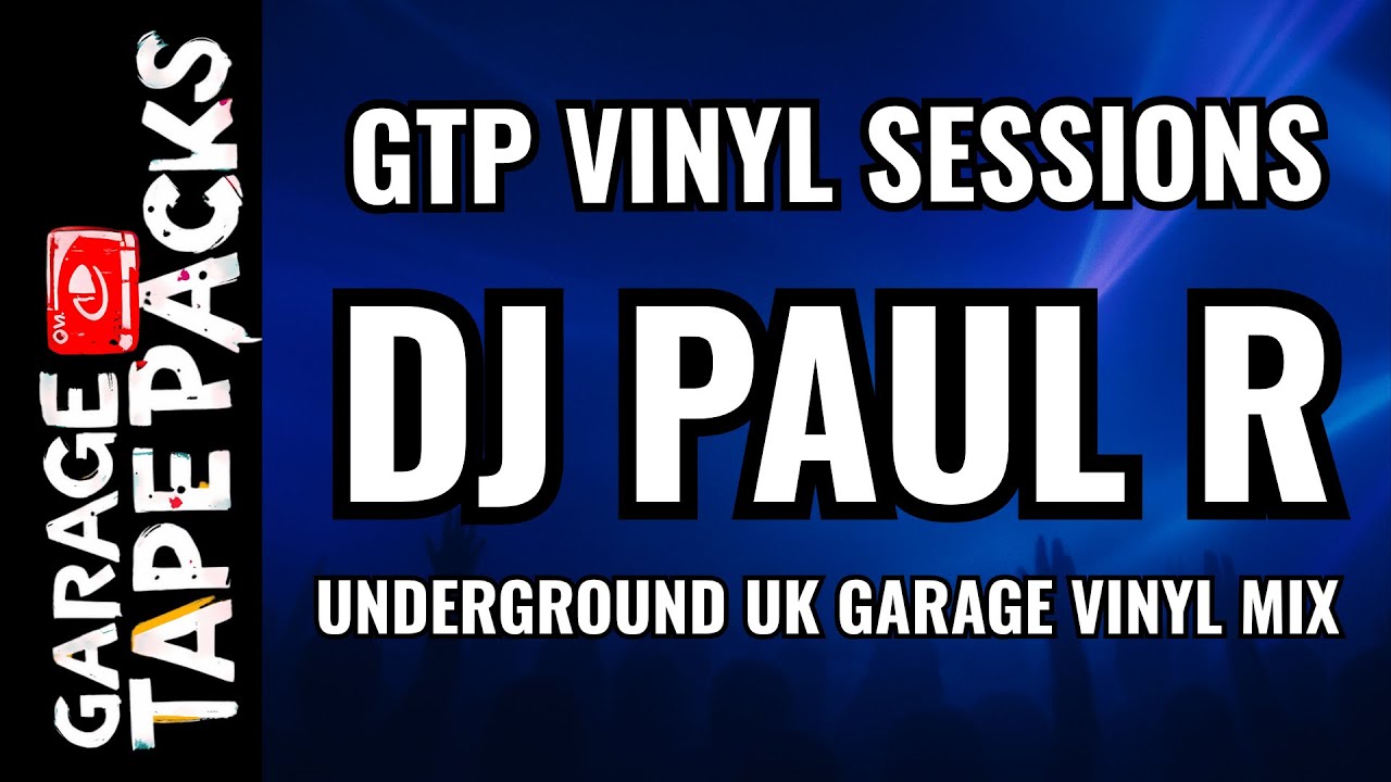 🔴 DJ Paul R | GTP Vinyl Sessions | Live Underground UK Garage Mix | Classic UKG Vinyl Selection