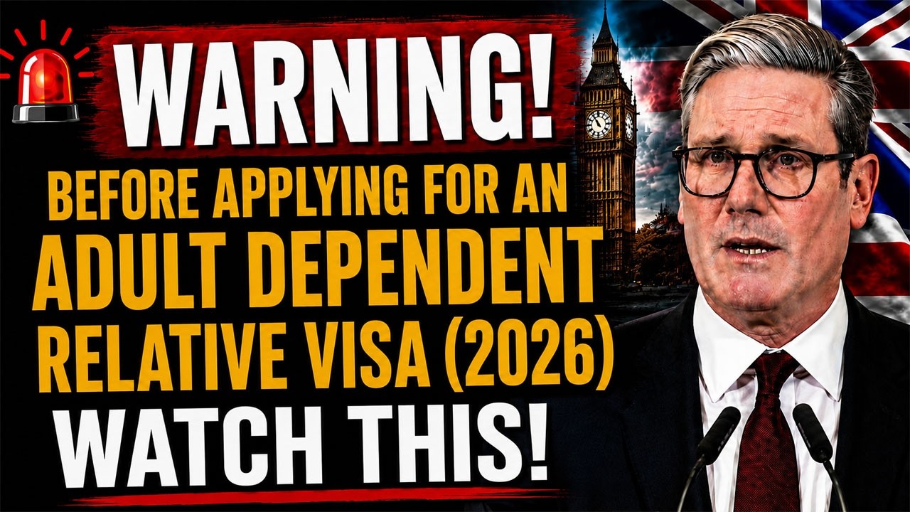 Warning! Before Applying for an Adult Dependent Relative Visa (2026) Watch This!