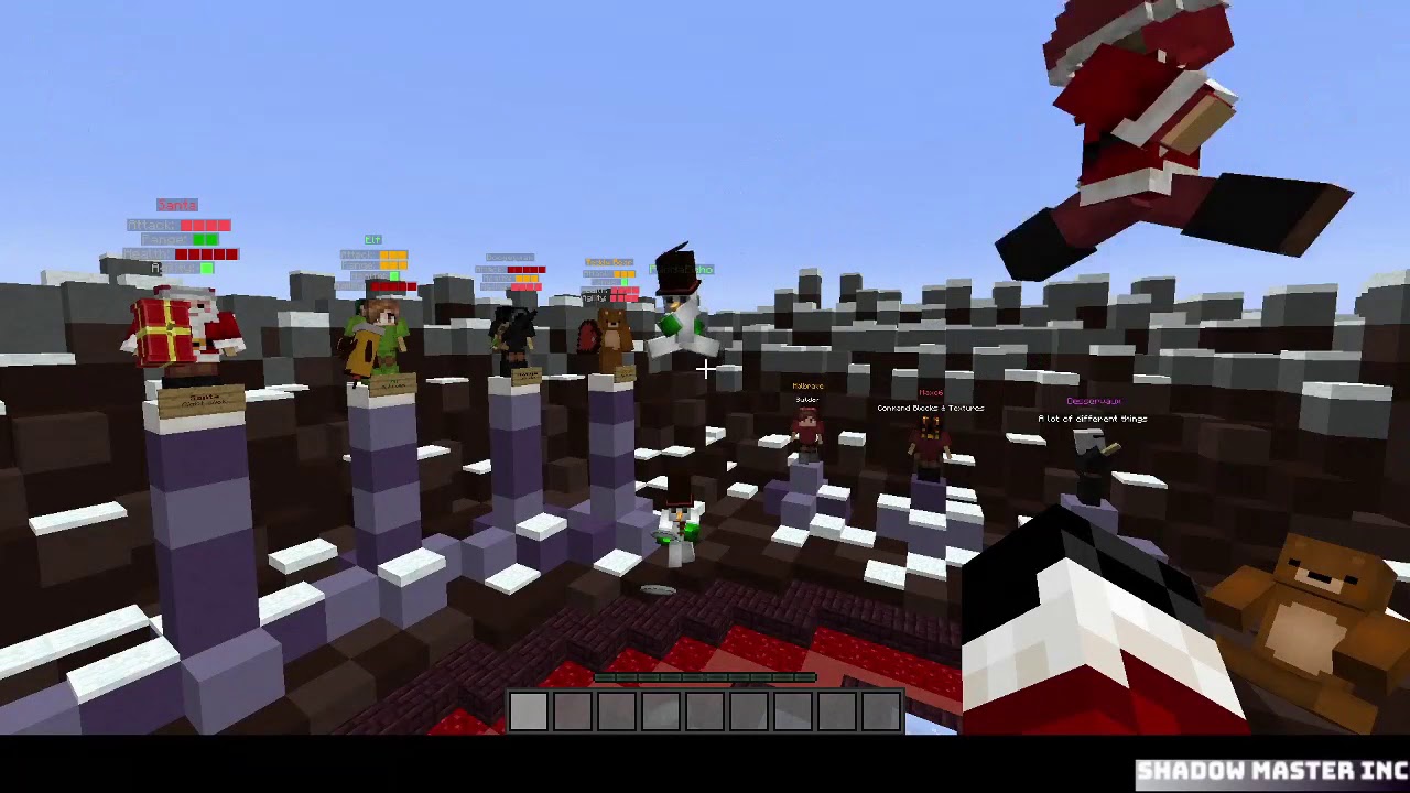 MInecraft Christmas Brawl: Every thing I play is banned cry
