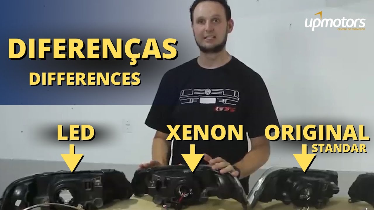 L&acirc;mpada XENOM LED comum ou SUPER BRANCA qual a melhor ; UPMOTORS