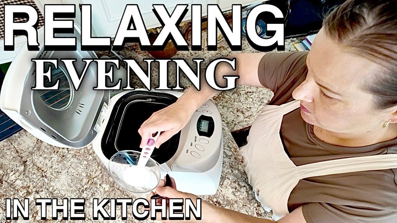 A cozy Summer evening in my country kitchen • Easy homemade bread • Slow living