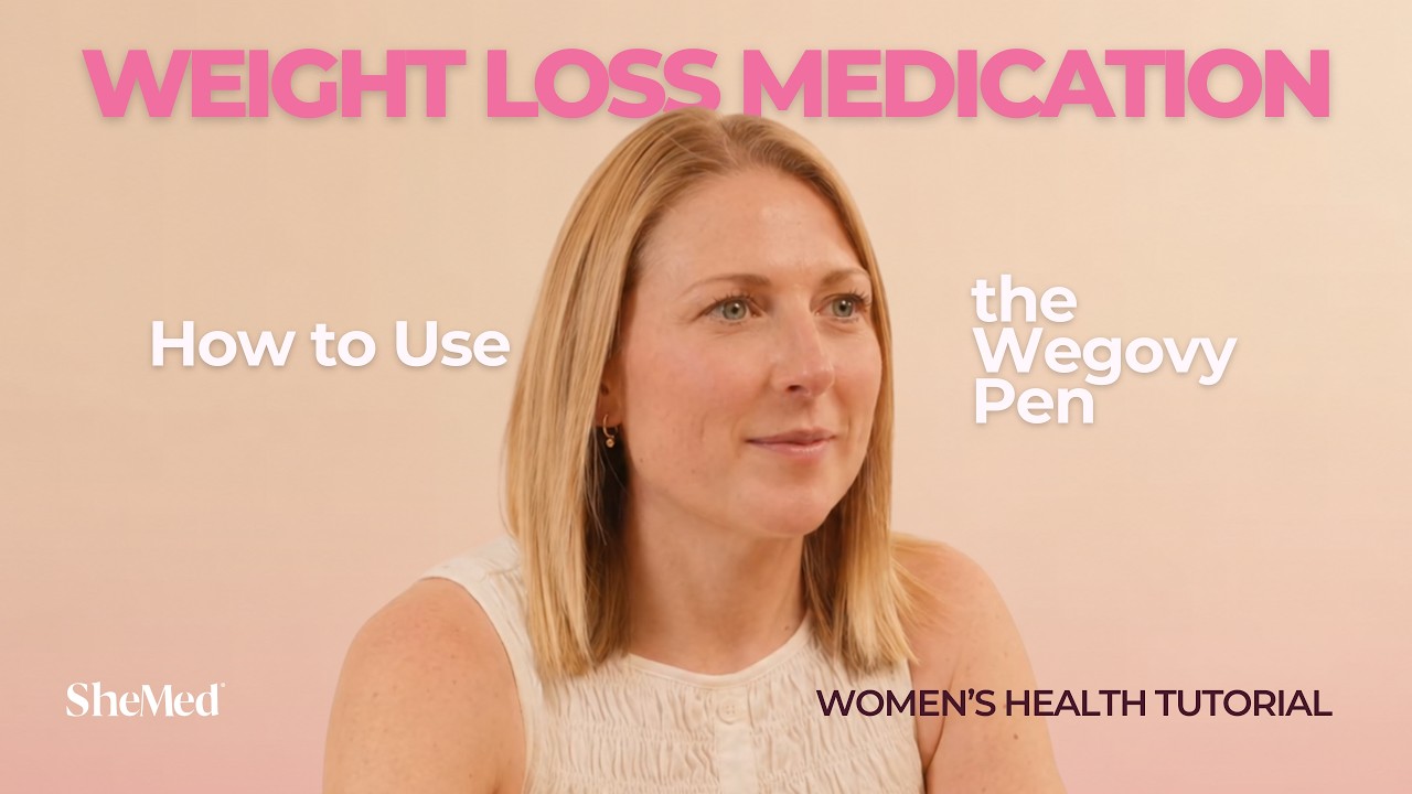 How to Use the Wegovy® Pen | SheMed Women’s Health Tutorial