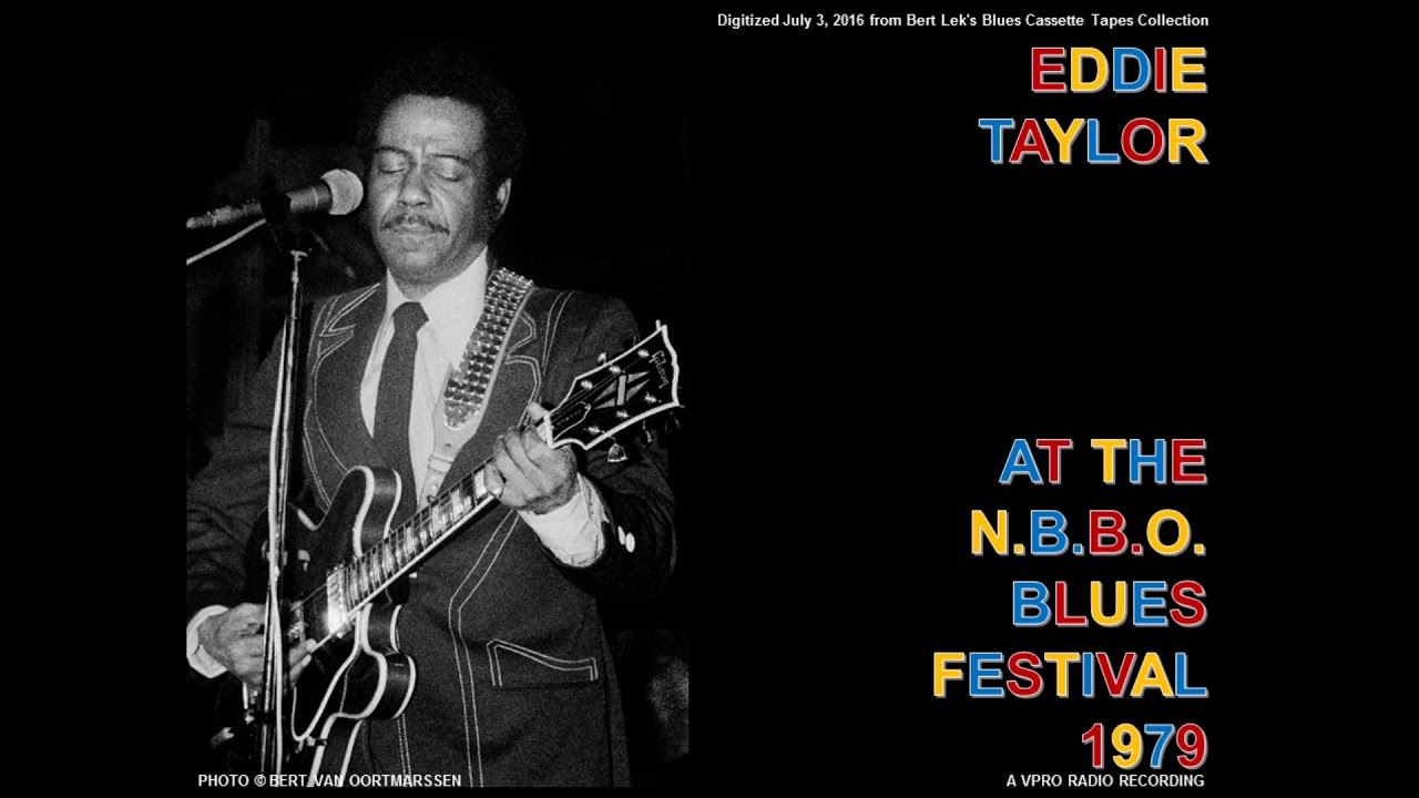 Eddie Taylor & Fenton Robinson at NBBO Blues Festival NL. 1979