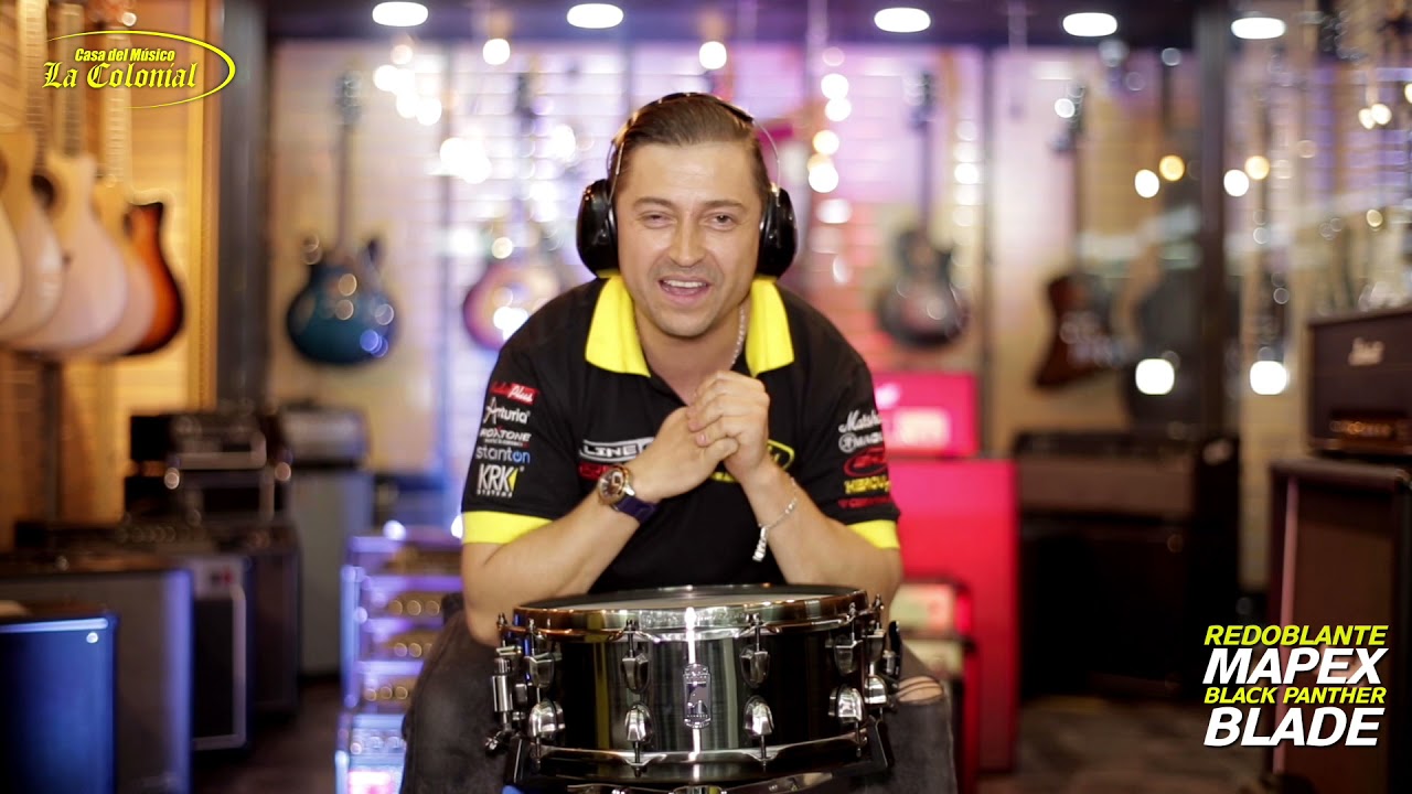 Redoblante Mapex Black Panther Blade - La Colonial