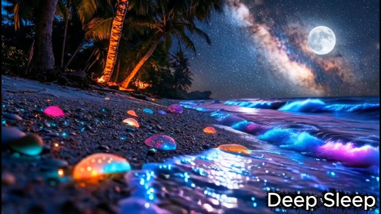 (No Ads) Relaxing Music For Deep Sleep | Anxiety Relief, Melatonin Release | Stop Overthinking