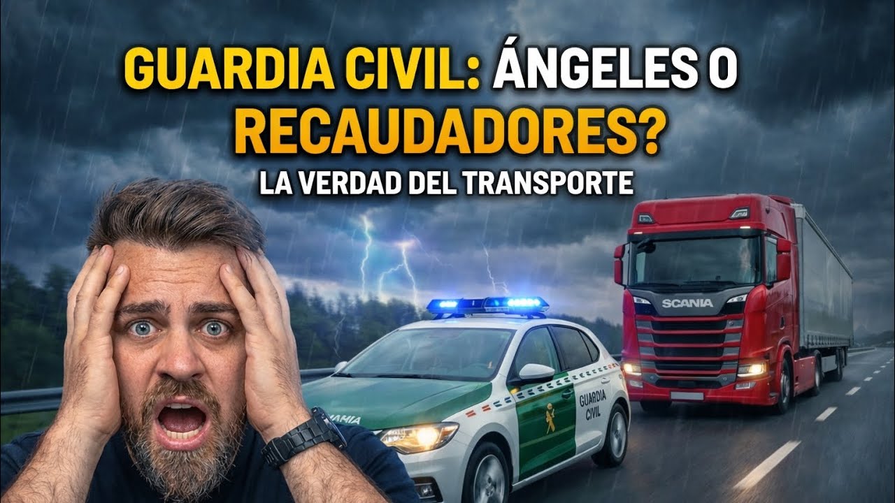 Guardia Civil: ¿Ángeles o Recaudadores? La Verdad del Camionero 🚓💸