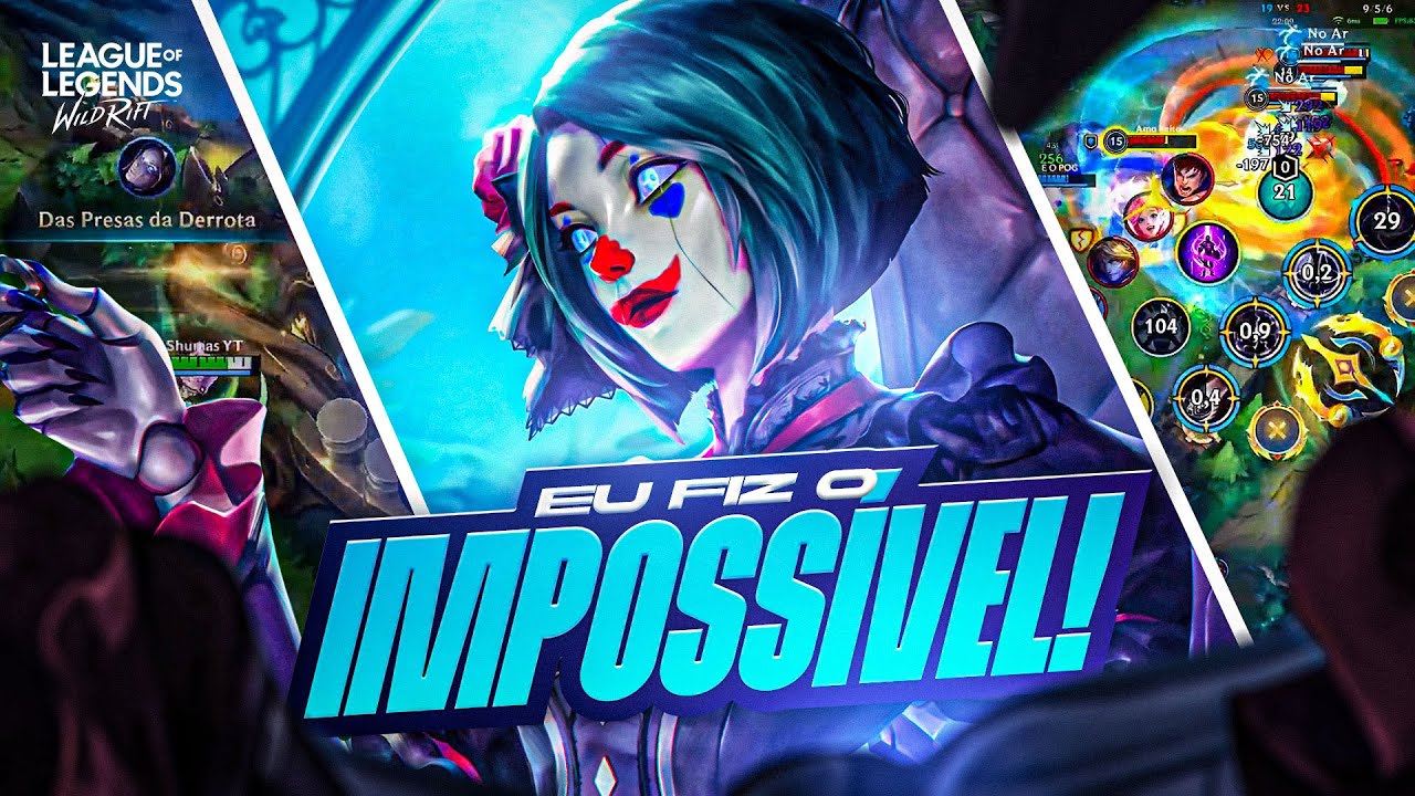 A PARTIDA DE ORIANNA MAIS DIFÍCIL DE TODA A SEASON! | LoL Wild Rift