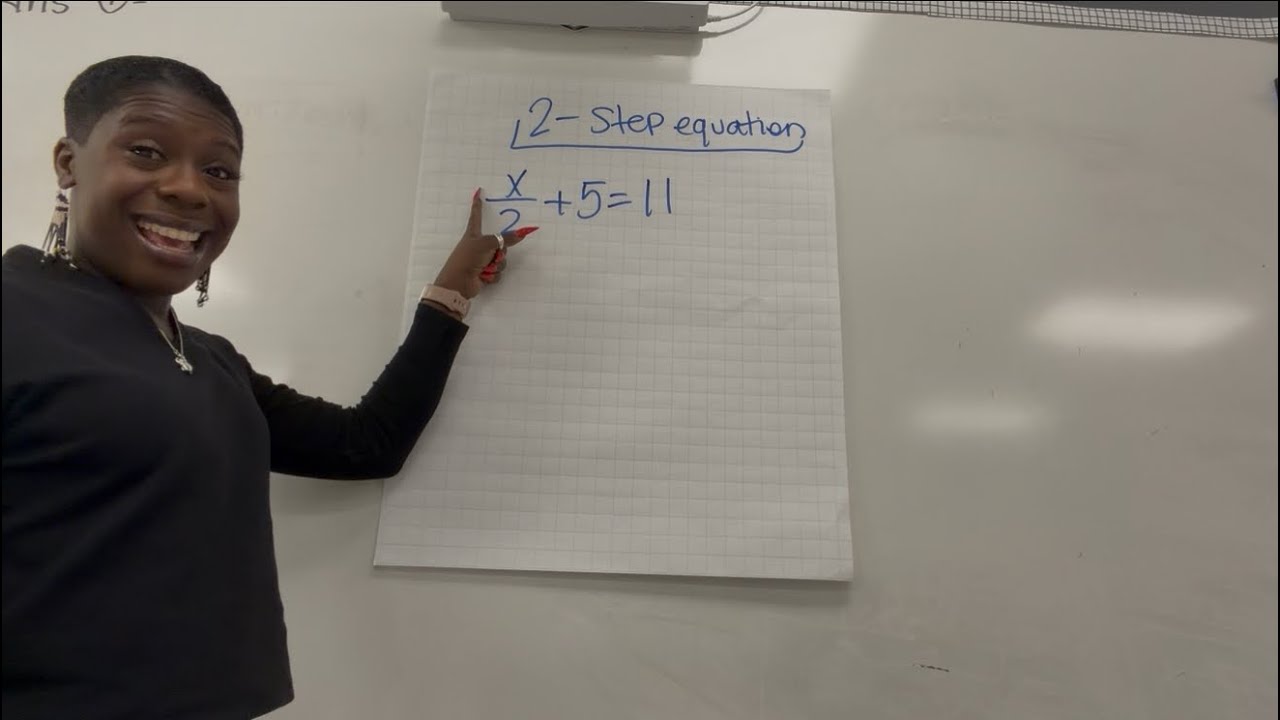 2-Step Equation Example Problem 