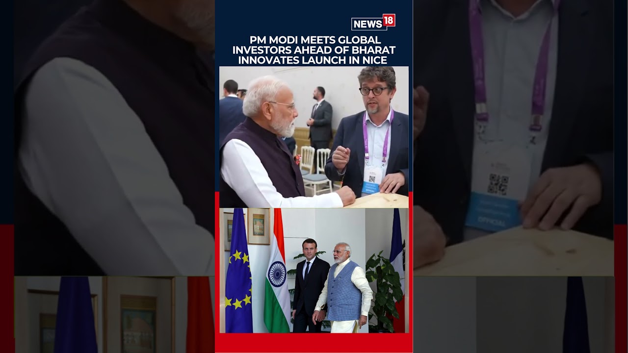 PM Modi Meets Investors In France Ahead Of Bharat Innovates Global Startup Launch | PM Modi | N18S
