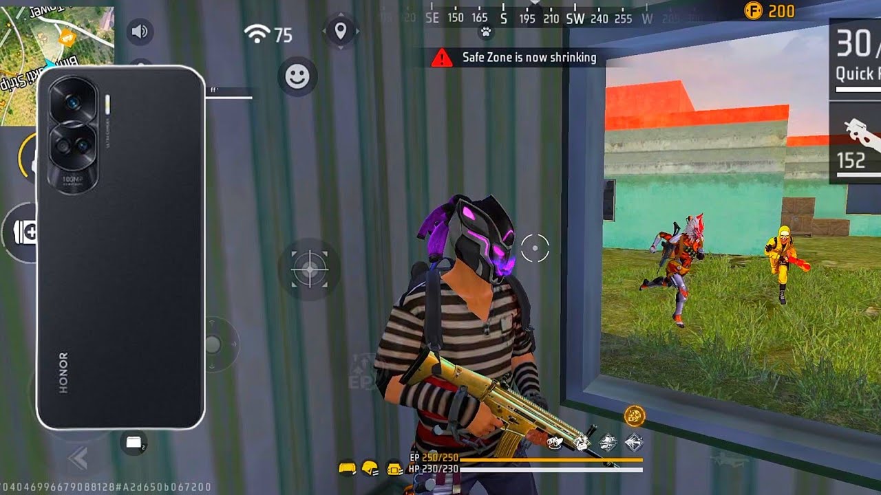 ⚡ Honor 90 Free Fire Max Gameplay Test ⚡ Honor 90 Free Fire Max Gaming Test