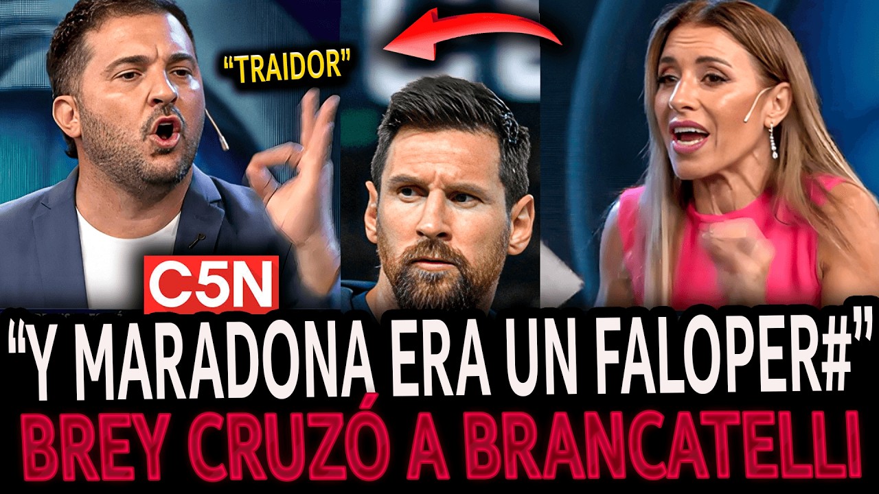 ¡BREY CRUZÓ a BRANCATELLI y BANCÓ a MESSI!