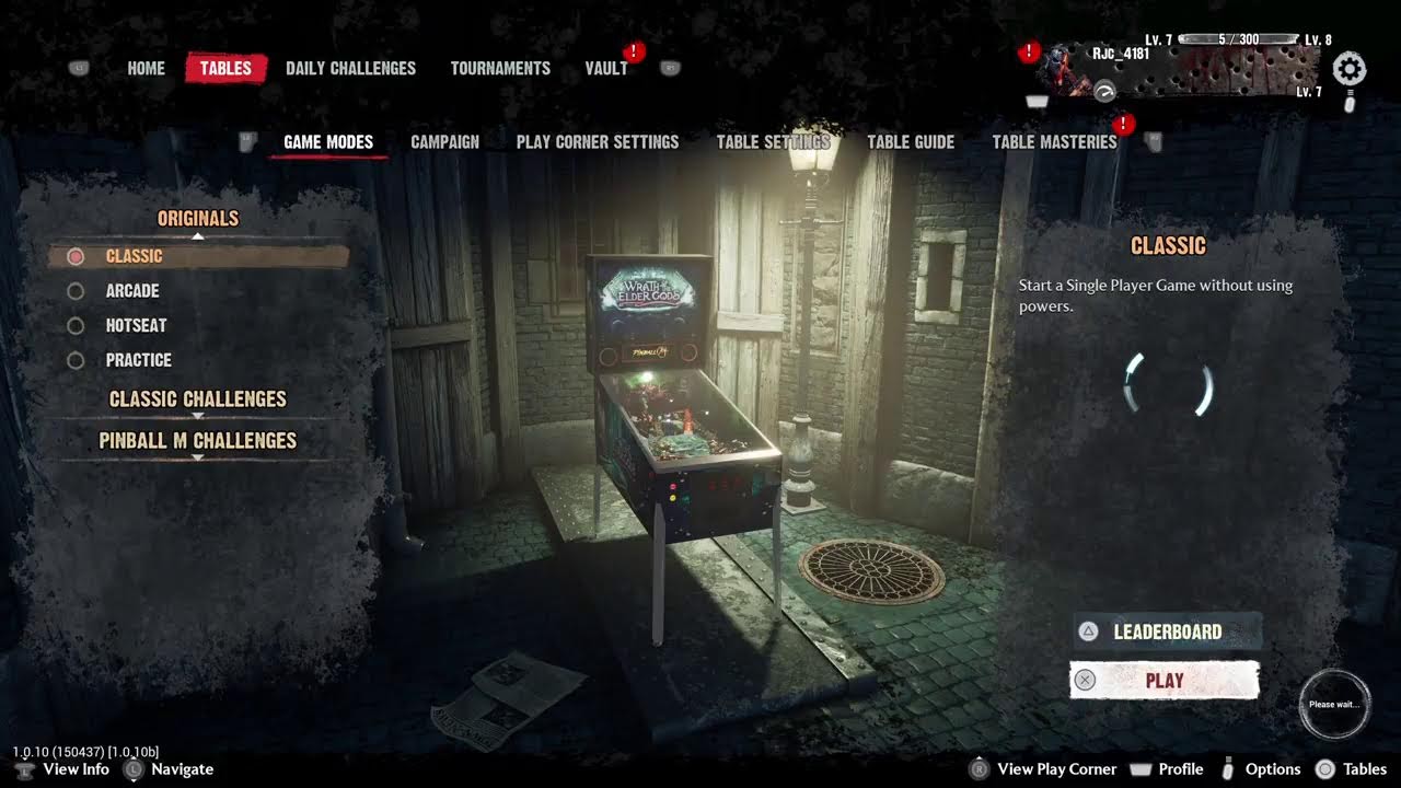 Playing Pinball M!