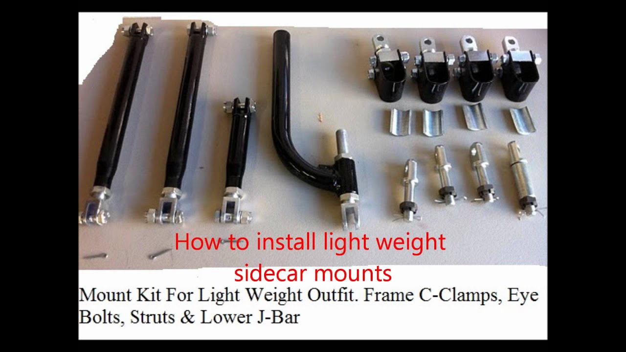 How to set up, mount & operate a motorcycle sidecar outfit