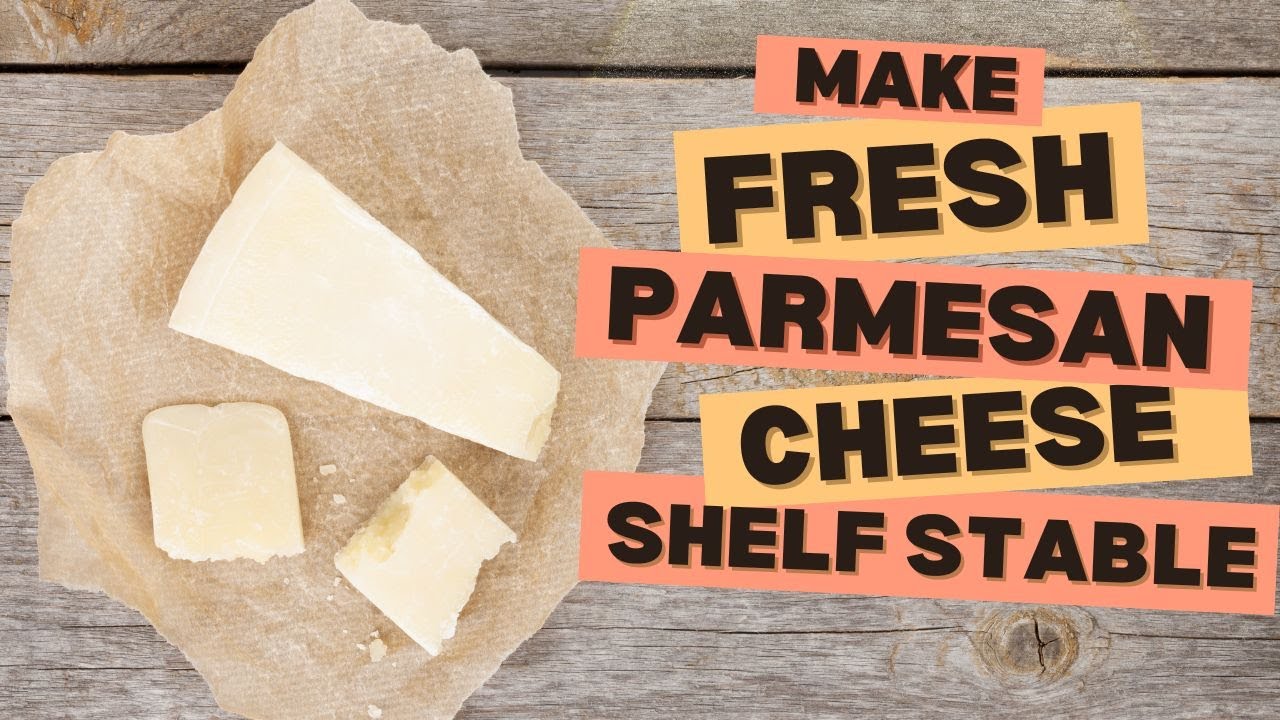 Preserving Parmesan Cheese + Recipe | Dehydrating & Freeze Drying