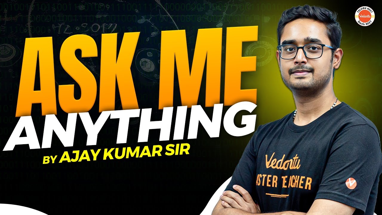 NEET 2026 Aspirants 🚀 | Ask Your Doubts to Ajay Kumar Sir (LIVE)