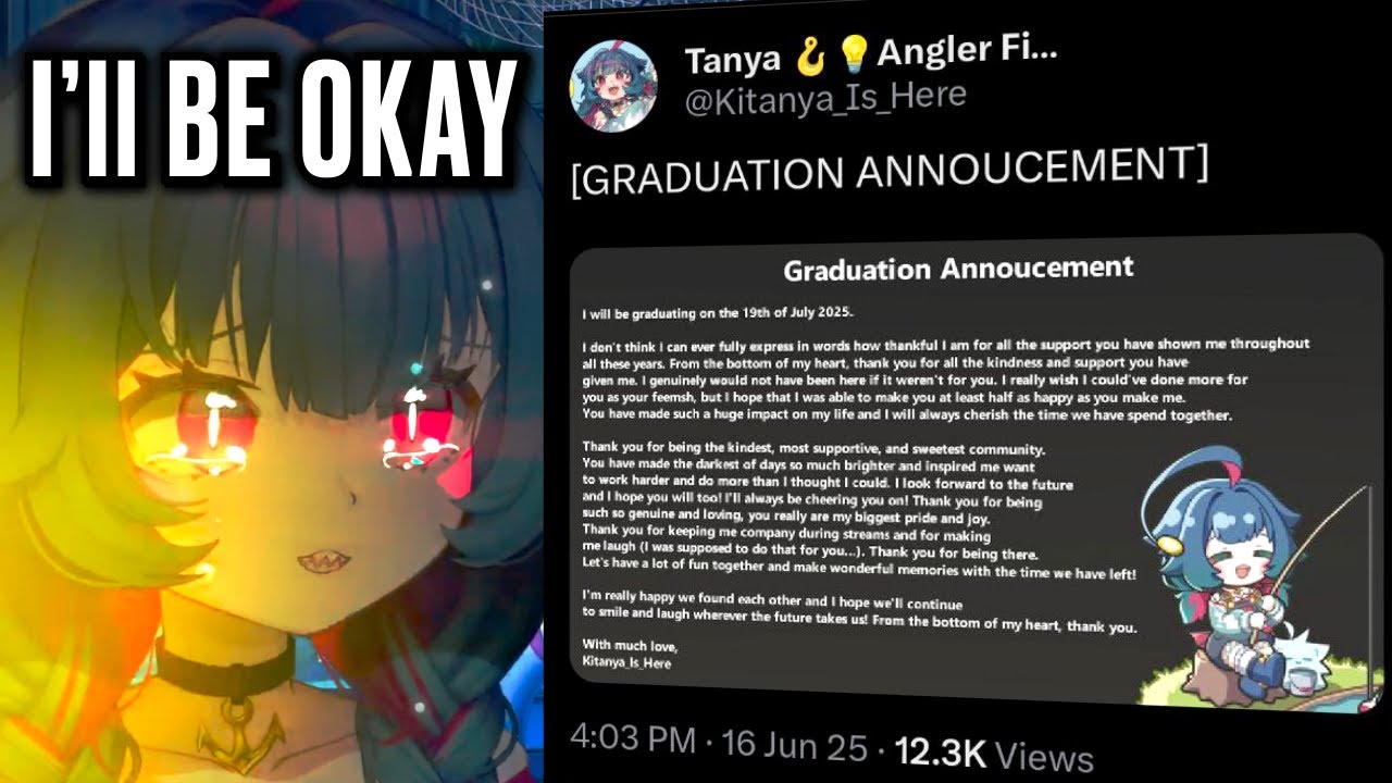 Kitanya Announces Her Graduation