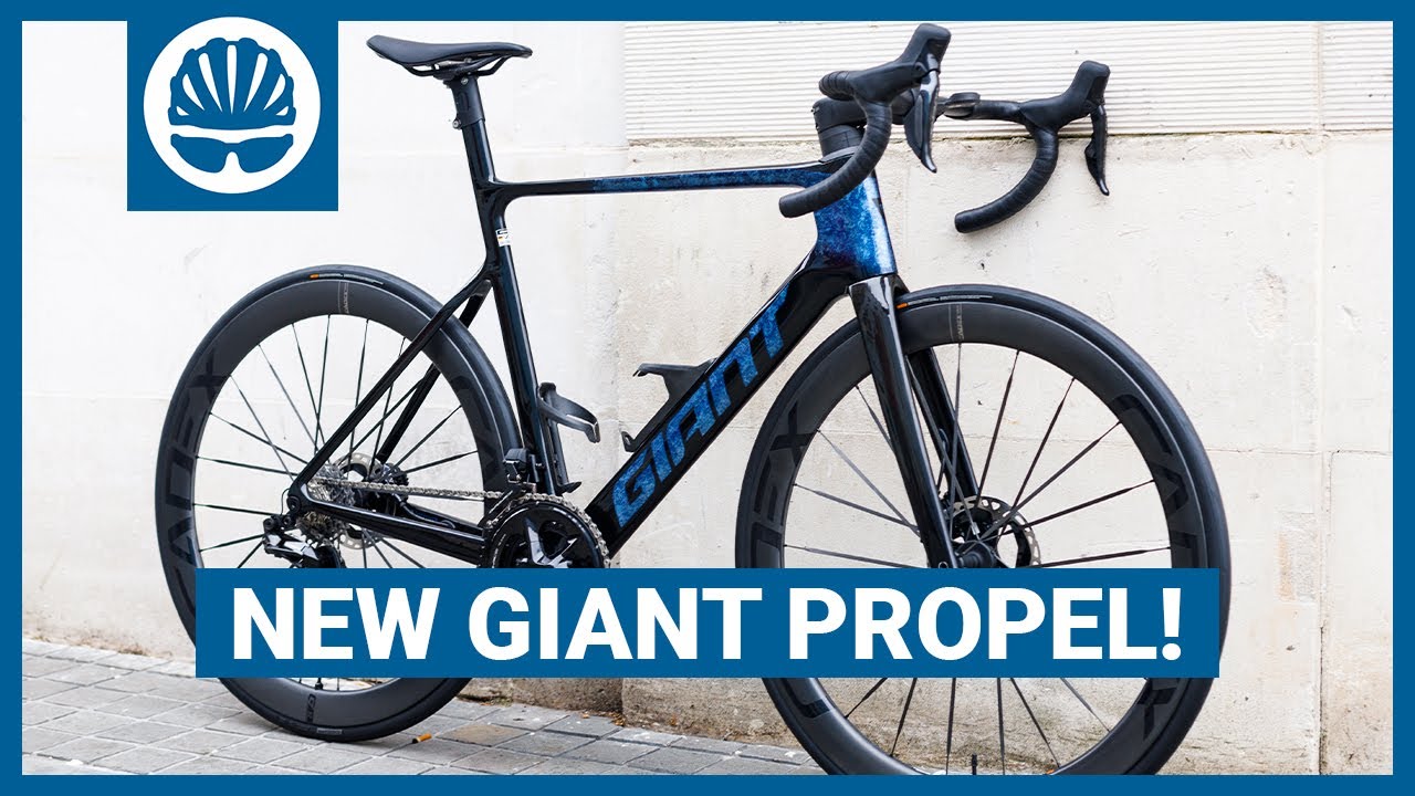 Giant Propel 2023 | Аэродинамический шоссейный велосипед весом 6,91 кг... с дисковыми тормозами!