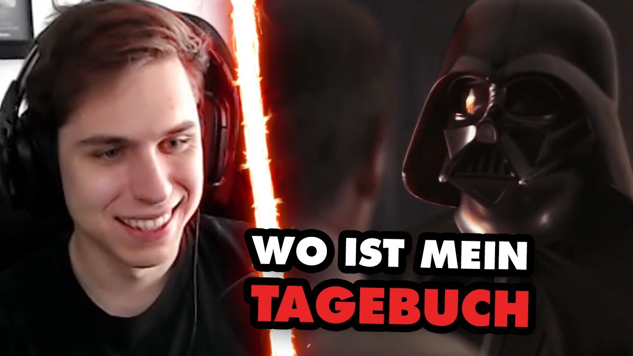 Darth Vader's peinliches TAGEBUCH wurde gestohlen! (YOUTUBE KACKE) | Reaktion