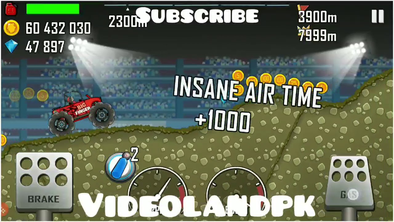 Hill climb racing | Arena | Challenge completed