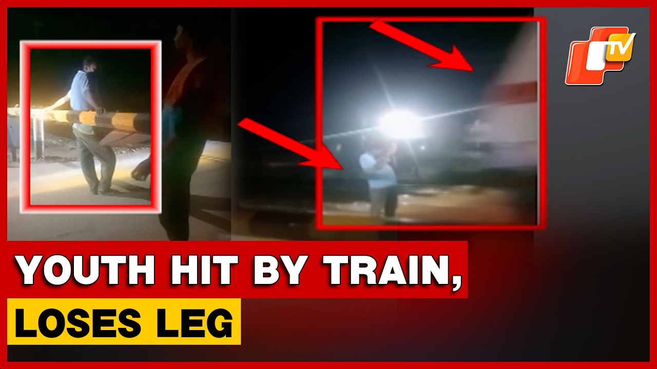 Youth Loses Leg After Being Hit by Train Near Railway Gate in Bargarh