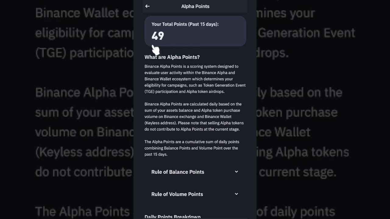 How to Gain Binance Alpha Points | Beginner Guide