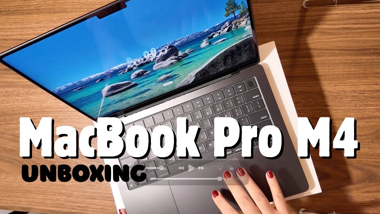 What's included in MacBook Pro box? / Unboxing / ASMR