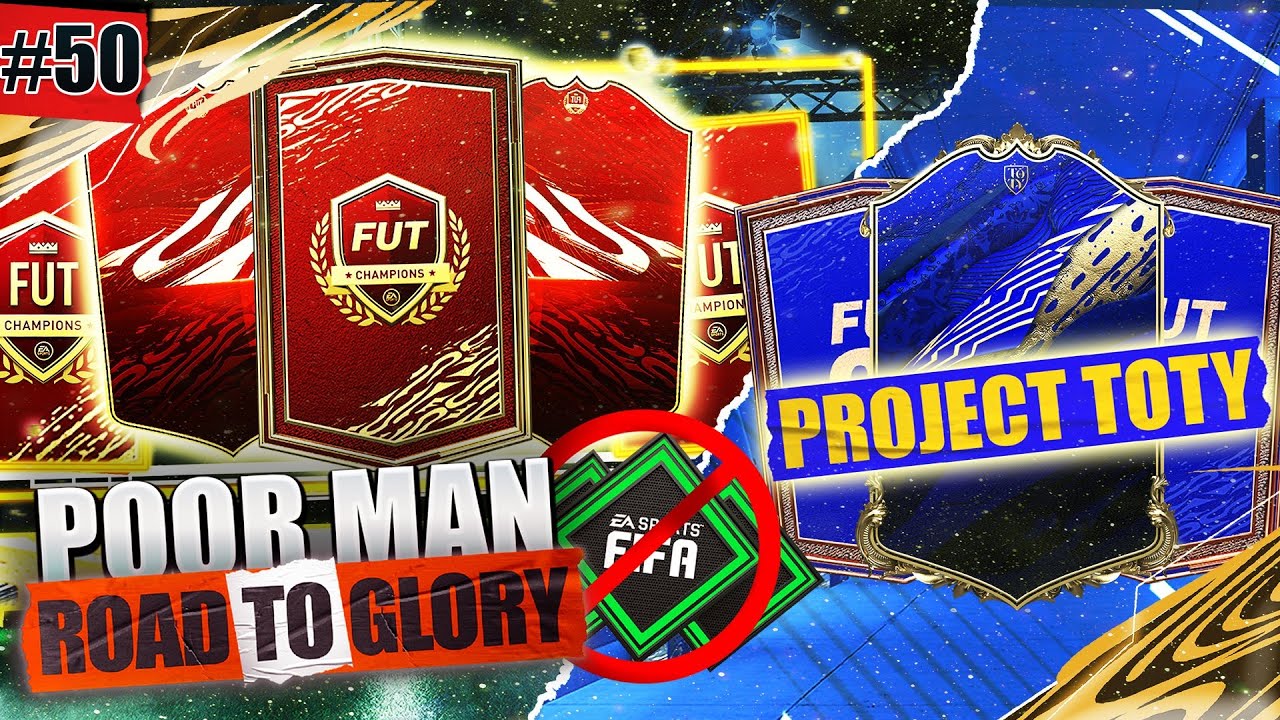 PROJECT TEAM OF THE YEAR BEGINS!!!! FUT CHAMPIONS REWARDS - POOR MAN RTG #50 - FIFA 21 Ultimate Team