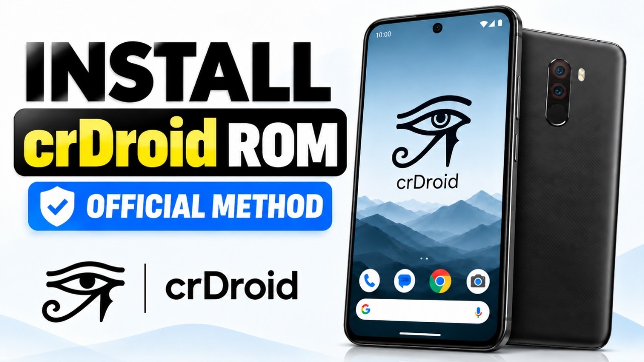 Install crDroid Custom ROM on Android Phone &ndash; Official Method