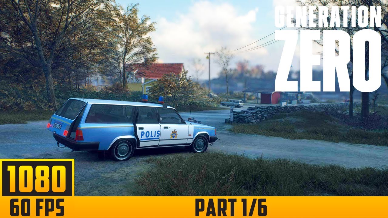 Generation Zero - Walkthrough Game - Part 1/6 (1080p 60fps) No Commentary