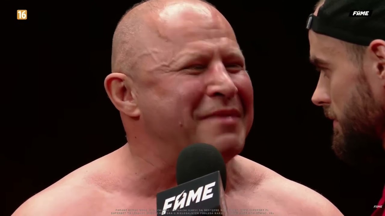 FAME 31 CEREMONIA WAŻENIA JACEK MURAŃSKI VS KOZIOŁEK #famemma