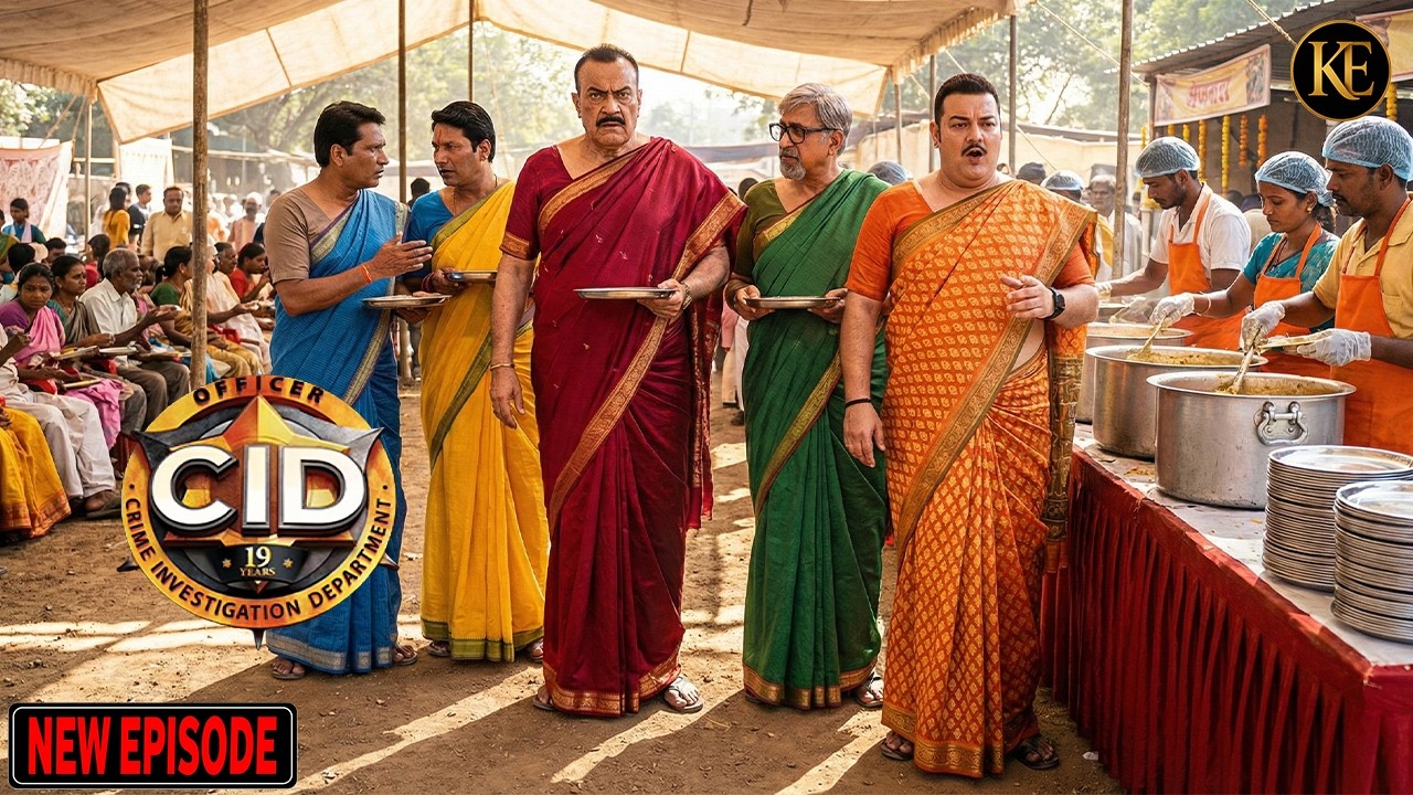 CID ​​टीम मुजरिम के भंडारे में साड़ी पहनकर गई | CID | सी.आई.डी. | Latest Episode