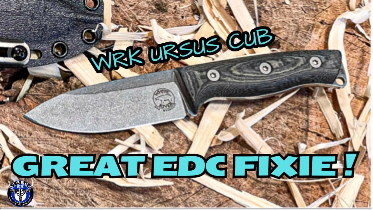 Великолепный новый EDC-нож с фиксированным клинком! Ножи White River Ursus Cub