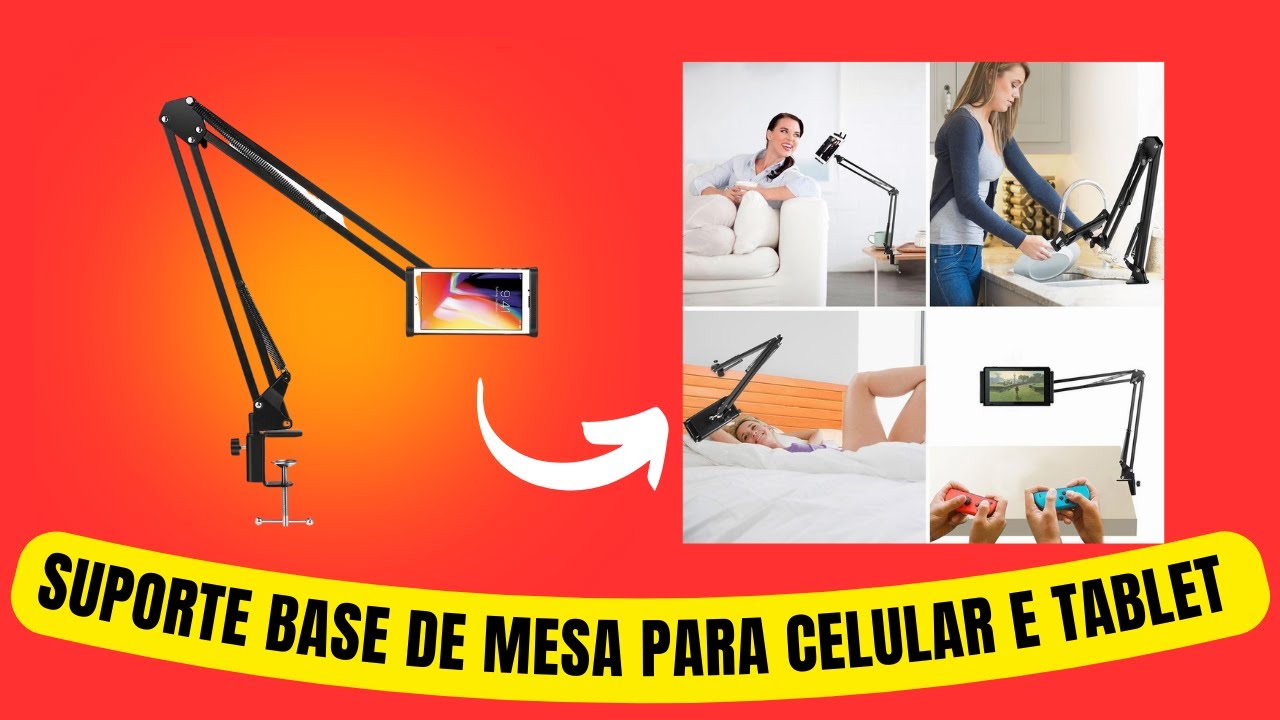 SUPORTE BASE DE MESA PARA CELULAR E TABLET (NÃO COMPRE)!
