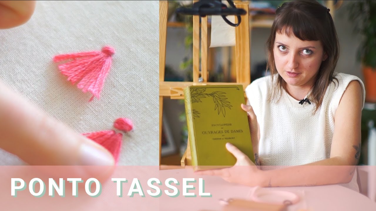 PONTO TASSEL ou bordado de Malta #80
