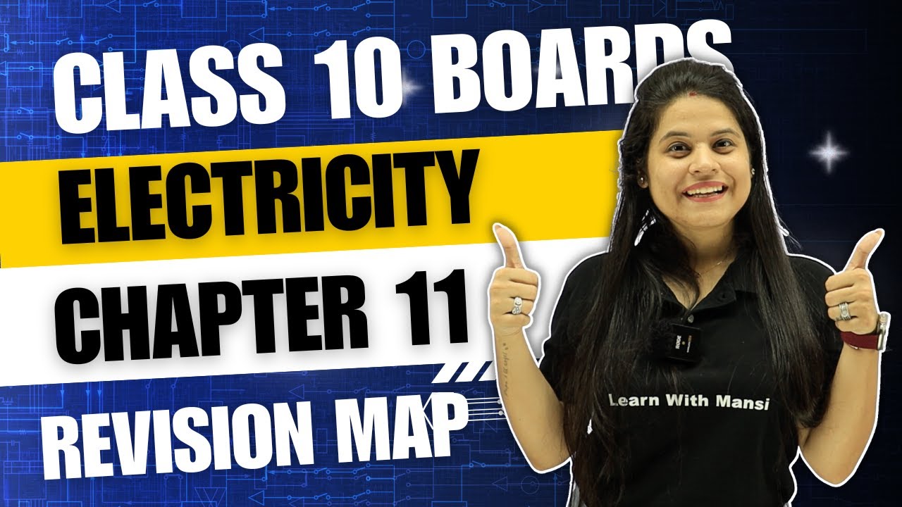 Electricity | Revision Map | Class 10 Boards 2024