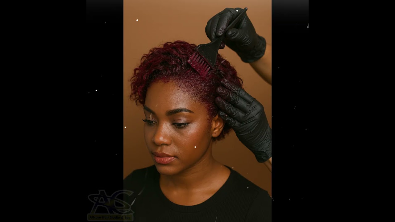 Bold Hair Dye Transformation | Altcare Hair Studio & Spa #massage #relax #beautyglowup  #love