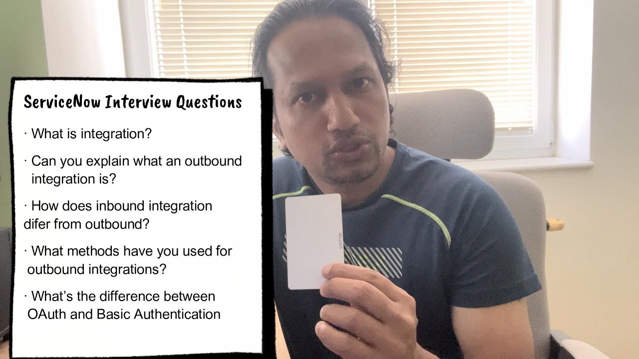 ServiceNow Interview Question #servicenow #oauth #outbound #integration #whatisoauth