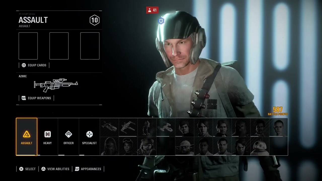 Galactic assault battlefront 2 gameplay no Commentry