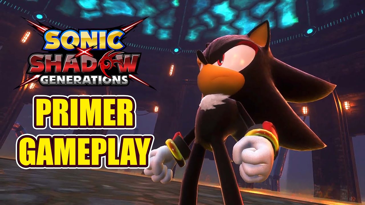 Primer Gameplay Sonic X Shadow Generations | The Ark Act 1| Biolizard Boss