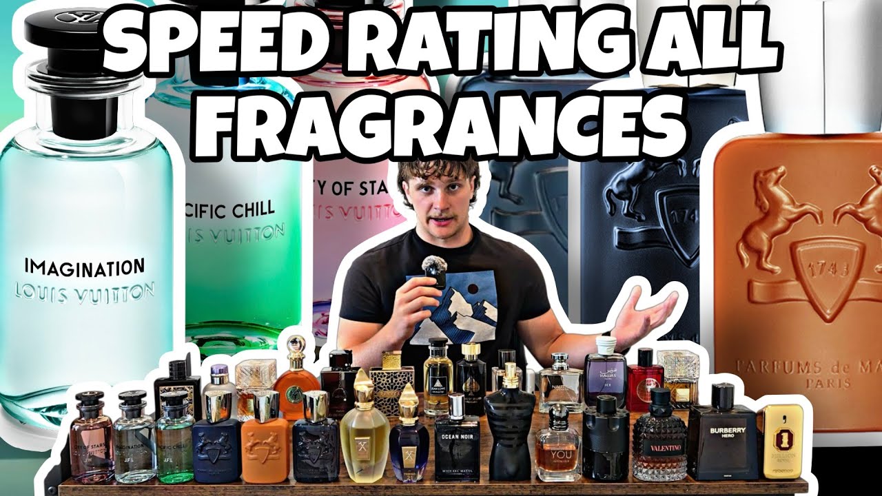 SPEED RATING EVERY FRAGRANCE IN MY COLLECTION